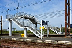 St-Saviol 86 Passerelle gare 2013